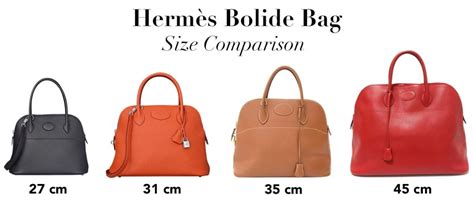 borsa bolide hermes|hermes size chart.